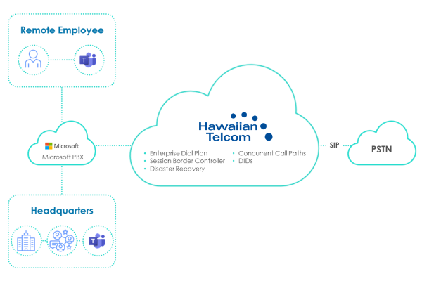 Microsoft Voice Operator Connect service delivery